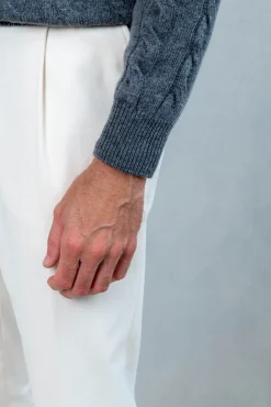 Anthracite Turtleneck – Made In Italy|Pini Parma Online