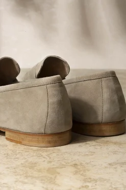 Beige Soft Penny Loafers - Made In Italy|Pini Parma Store