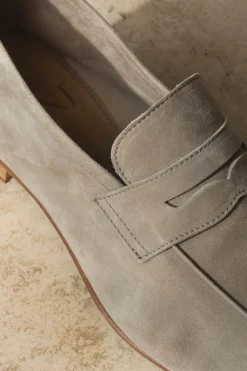 Beige Soft Penny Loafers - Made In Italy|Pini Parma Store