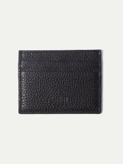 Black Leather Card Holder - Made In Italy|Pini Parma Cheap