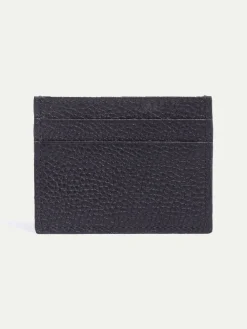 Black Leather Card Holder - Made In Italy|Pini Parma Cheap
