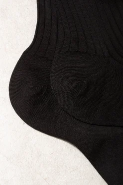 Black Long Socks - Made In Italy|Pini Parma Store