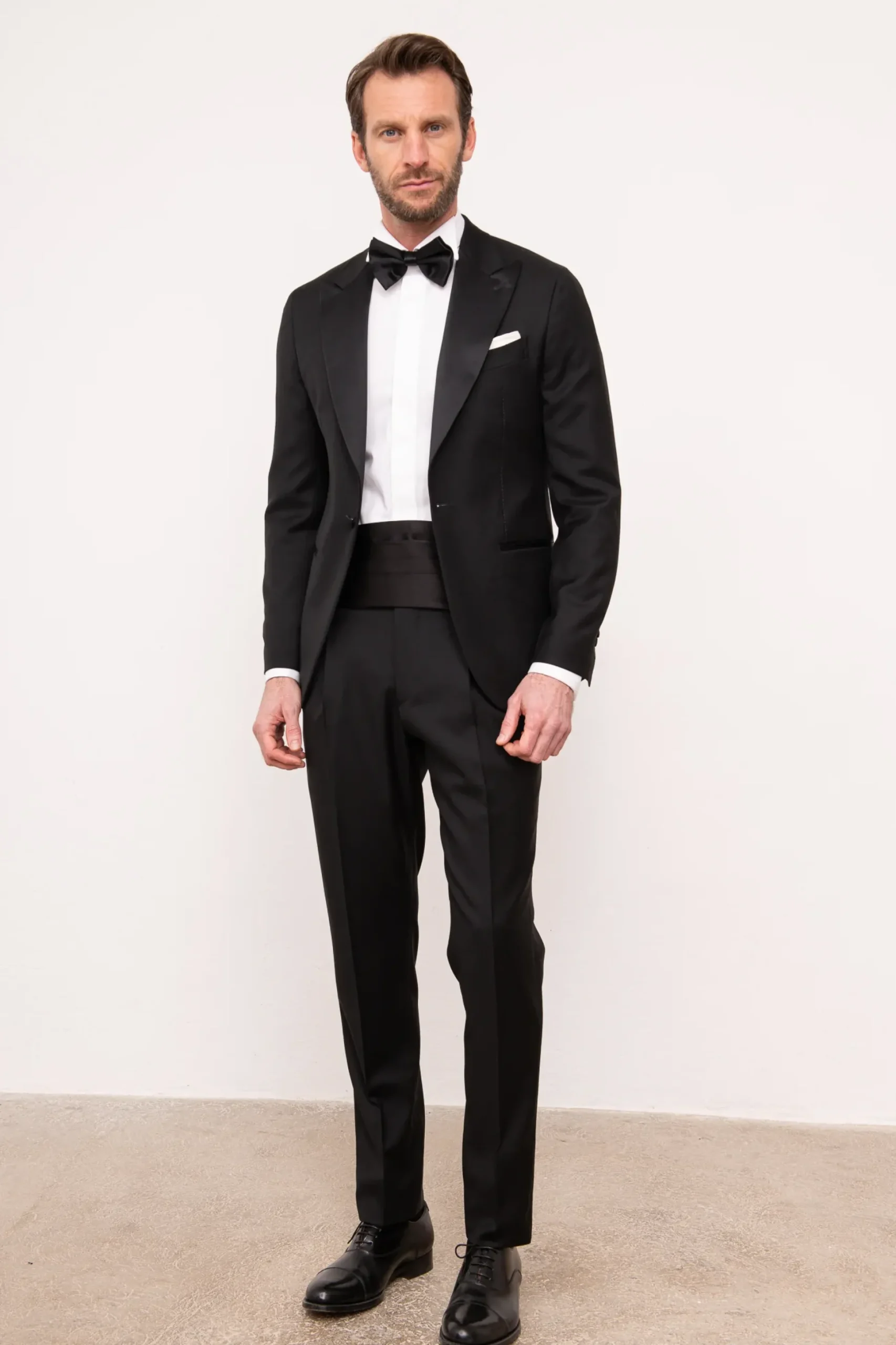 Black Tuxedo Oxfords - Made In Italy|Pini Parma Hot