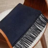 Blue Cashmere Scarf - Made In Italy|Pini Parma Hot