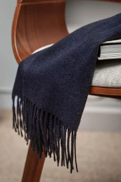 Blue Cashmere Scarf - Made In Italy|Pini Parma Hot