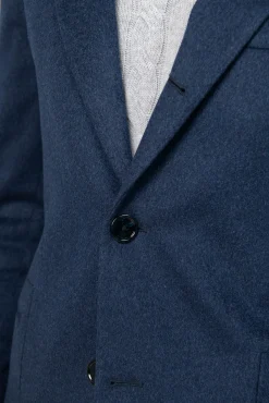 Blue Coat In Loro Piana Wool – Made In Italy|Pini Parma Outlet