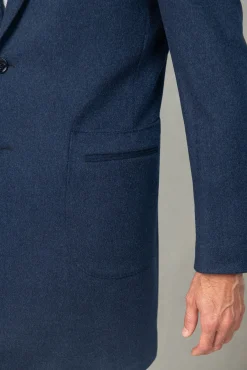 Blue Coat In Loro Piana Wool – Made In Italy|Pini Parma Outlet