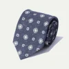 Blue Fancy Tie - Made In Italy|Pini Parma Best Sale