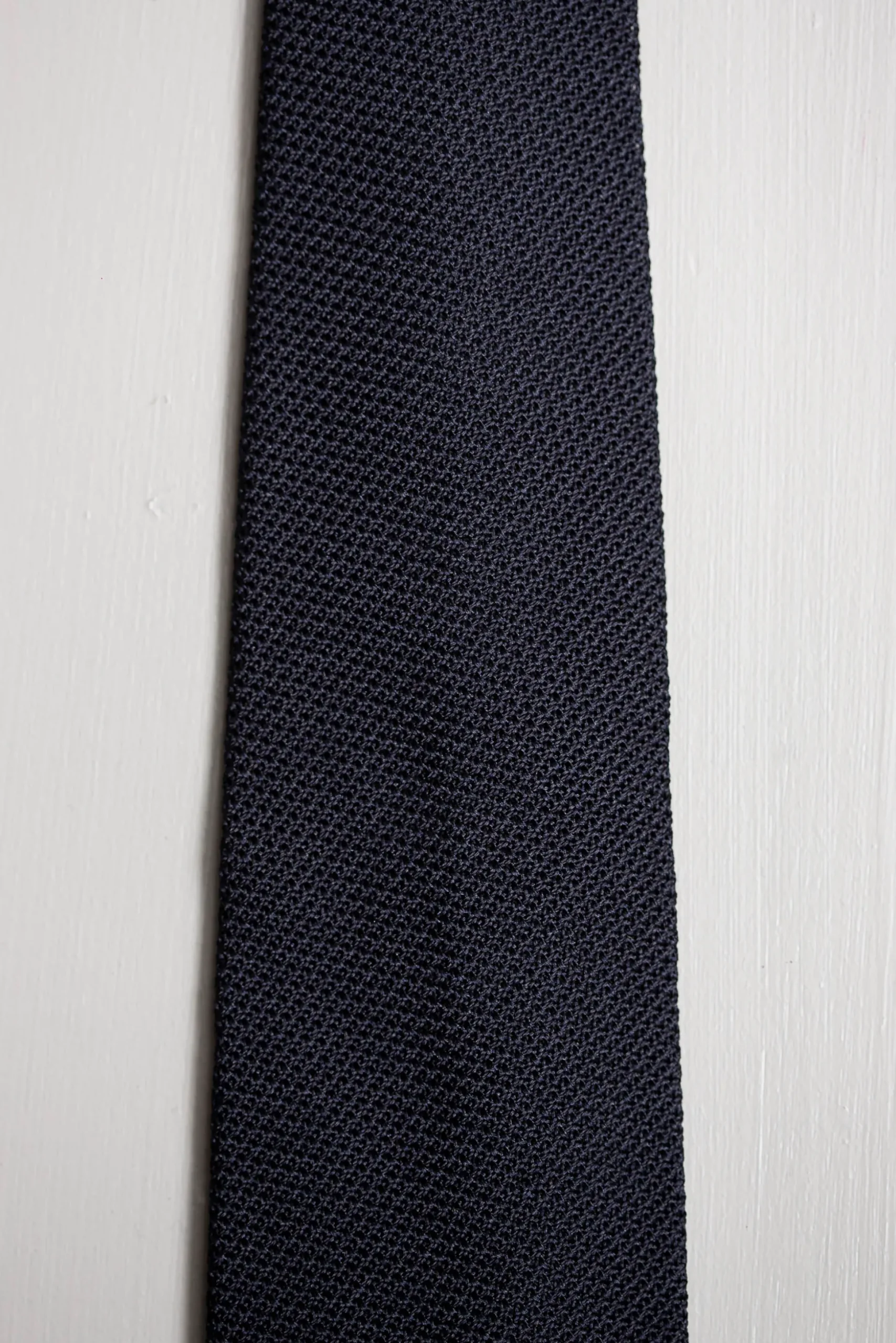Blue Grenadine Silk Tie - Hand Made In Italy|Pini Parma Outlet