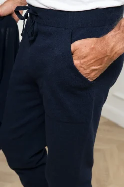 Blue Leisure Joggers - Made In Italy|Pini Parma Fashion