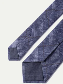 Blue Prince Of Wales Tie - Made In Italy|Pini Parma Hot