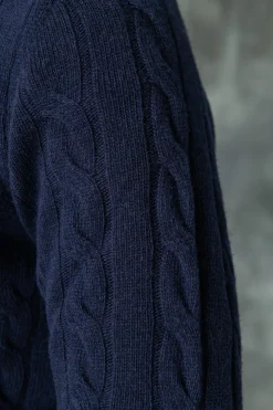 Blue Turtleneck – Made In Italy|Pini Parma New