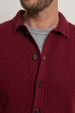 Bordeaux Cardigan – Made In Italy|Pini Parma Cheap