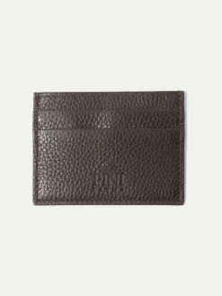 Brown Leather Card Holder - Made In Italy|Pini Parma Best Sale