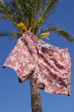 Coral Swim Shorts - Made In Italy|Pini Parma Shop