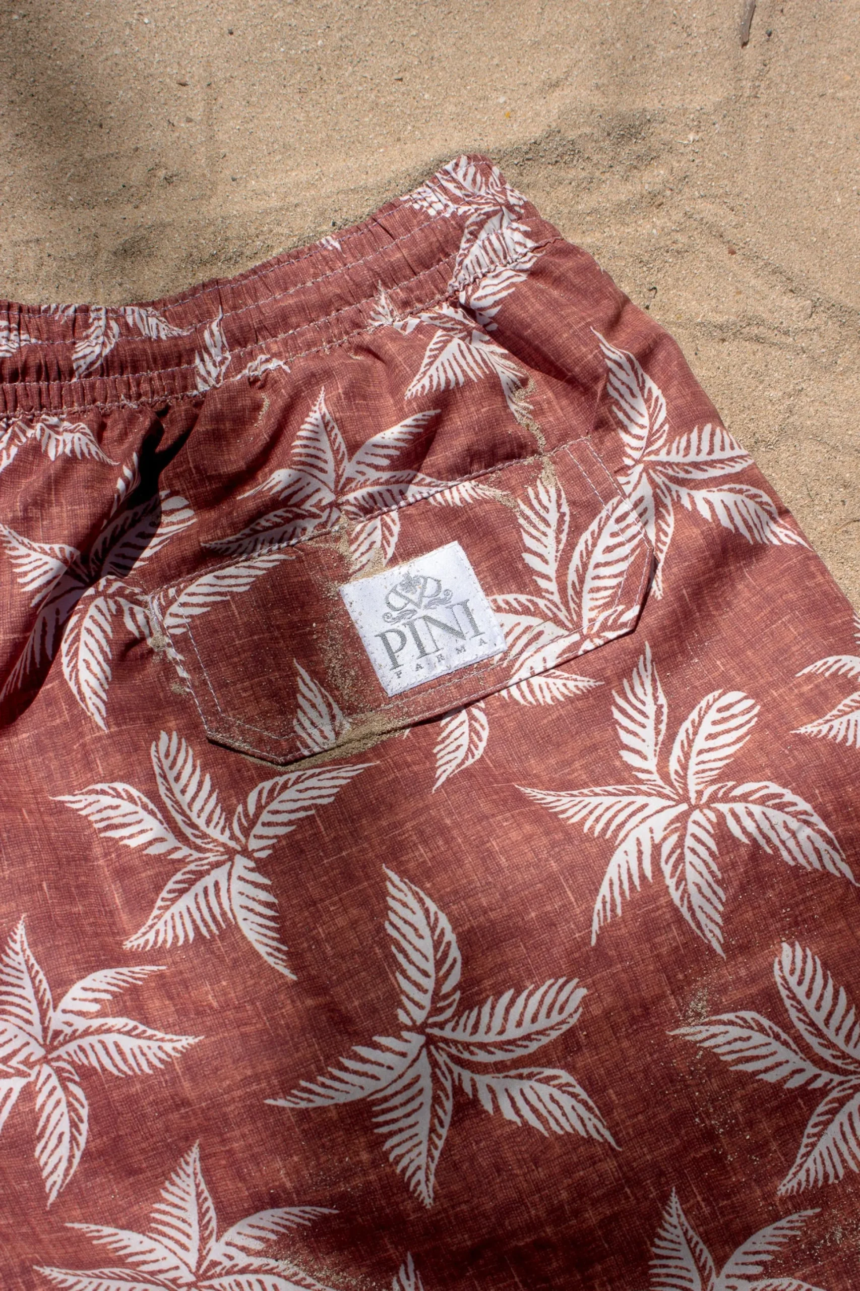 Coral Swim Shorts - Made In Italy|Pini Parma Shop