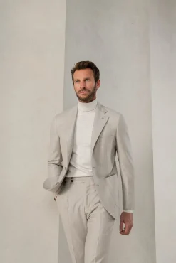 Cream Merino Turtleneck – Made In Italy|Pini Parma Best Sale