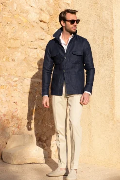 Cream Trousers "Soragna Capsule Collection" - Made In Italy|Pini Parma Cheap