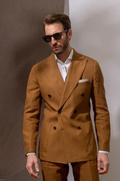 Curry Linen Trousers 