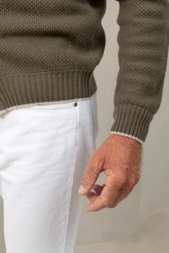 Green Textured Cashmere Blend Cardigan – Made In Italy|Pini Parma Sale