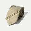 Grey And Brown Regimental Tie - Made In Italy|Pini Parma Shop