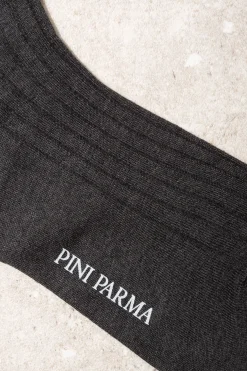 Grey Long Socks - Made In Italy|Pini Parma Shop