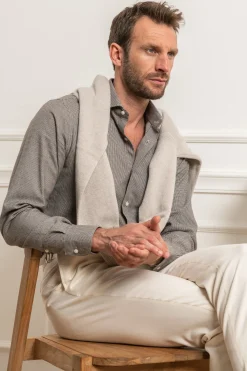 Houndstooth Shirt - Made In Italy|Pini Parma Store