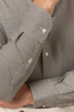 Houndstooth Shirt - Made In Italy|Pini Parma Store