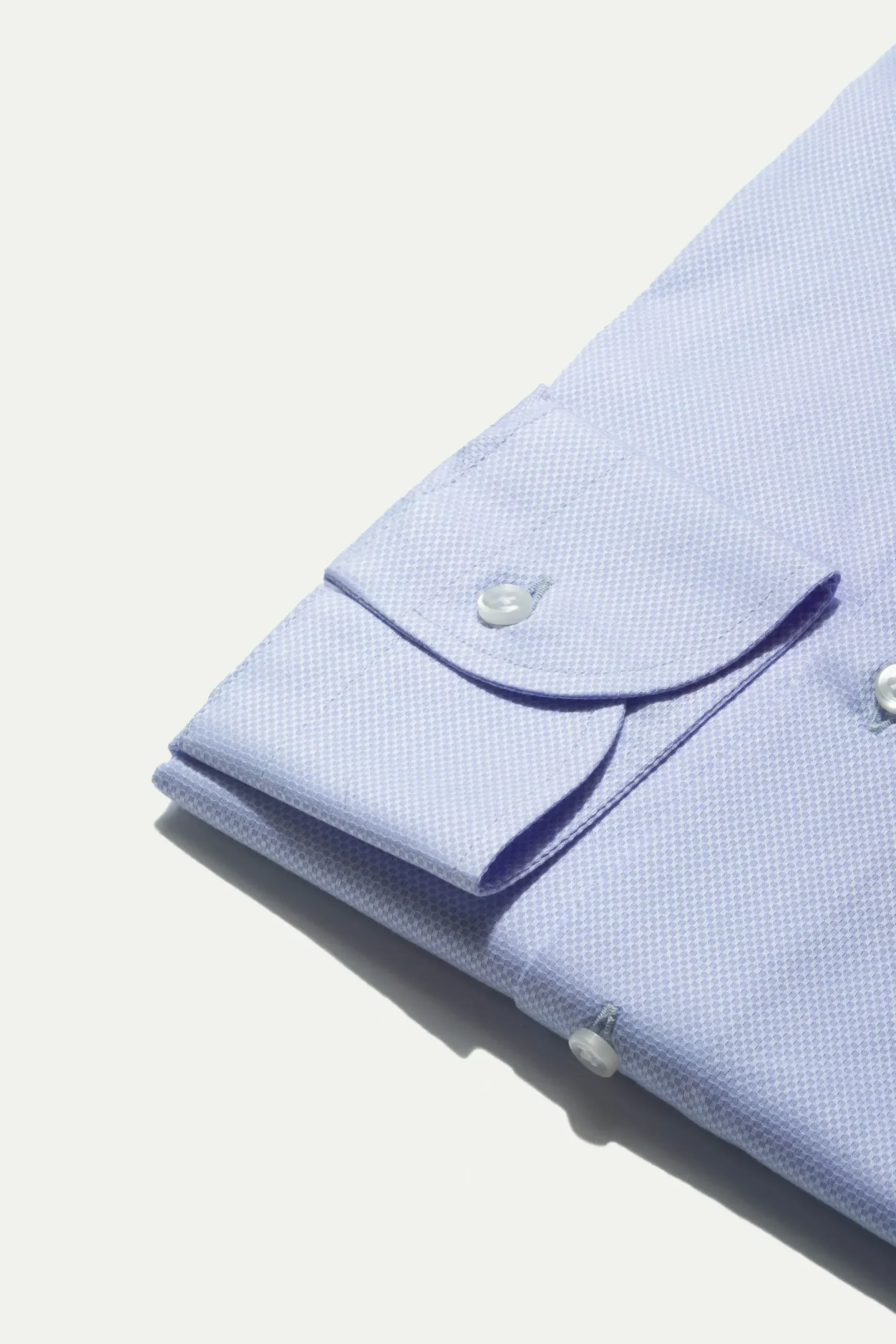 Light Blue Micro Fancy Shirt - Made In Italy|Pini Parma Best