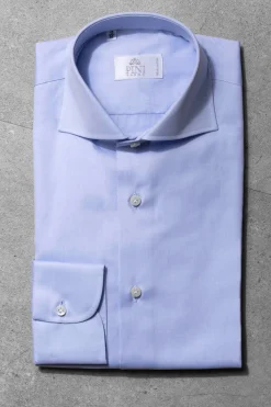 Light Blue Shirt - Made In Italy|Pini Parma Online