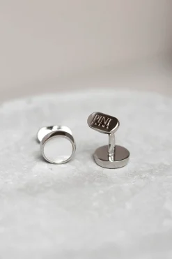 Mother Of Pearl Cufflinks - Made In Italy|Pini Parma Outlet