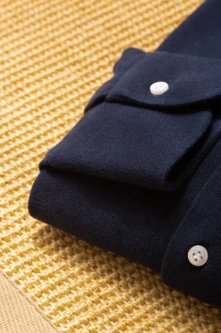 Navy Polo Shirt - Made In Italy|Pini Parma Store
