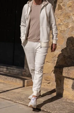 Off-White Leisure Zip Hoodie - Made In Italy|Pini Parma Hot