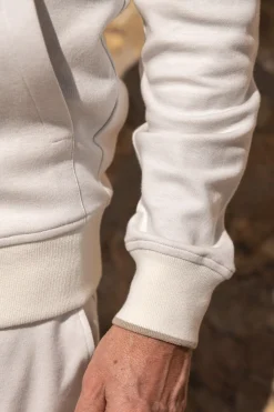 Off-White Leisure Zip Hoodie - Made In Italy|Pini Parma Hot