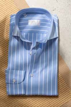 Portofino Popover Shirt - Made In Italy|Pini Parma Flash Sale