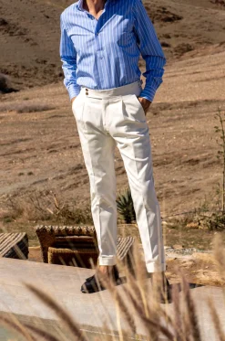 Portofino Popover Shirt - Made In Italy|Pini Parma Flash Sale