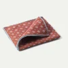 Red Fancy Pocket Square - Made In Italy|Pini Parma Cheap