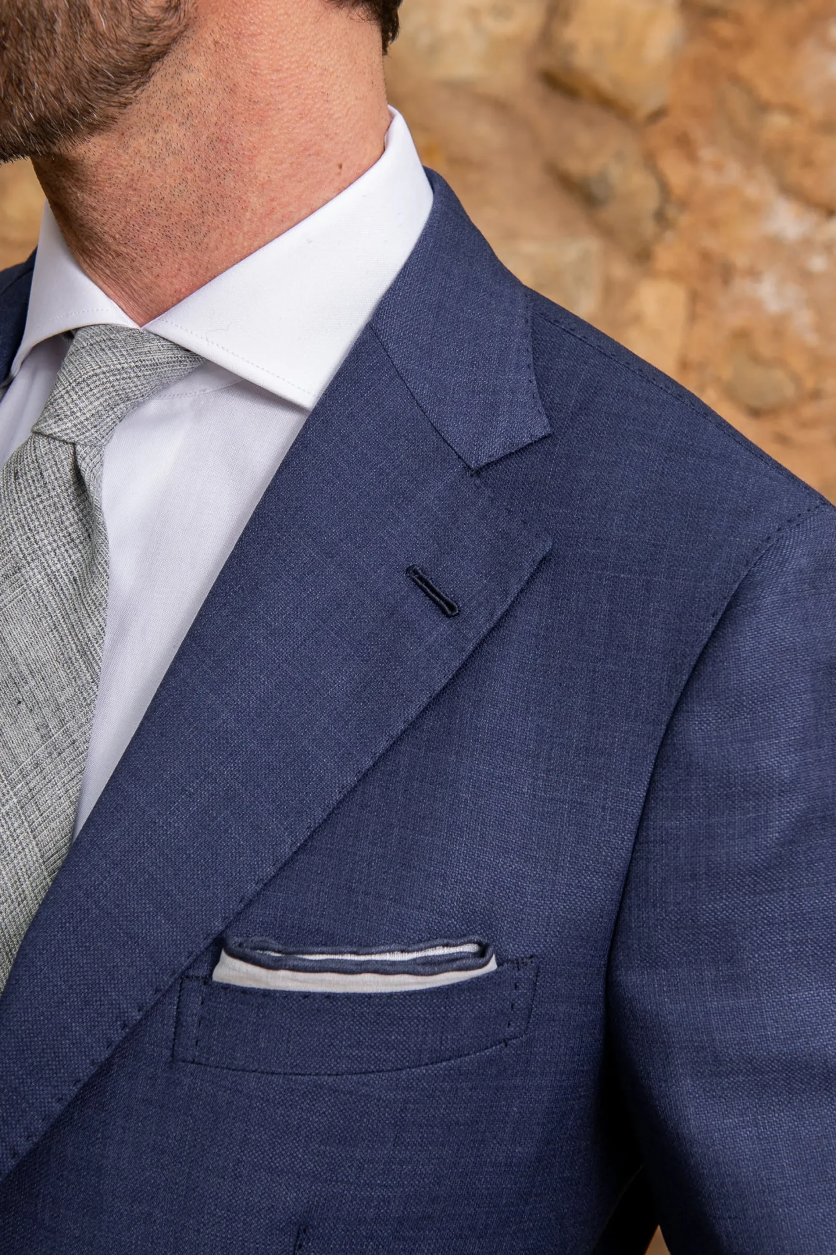Royal Blue Suit - Made In Italy|Pini Parma Discount