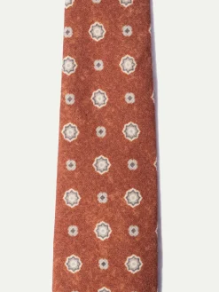 Rusty Fancy Tie - Made In Italy|Pini Parma Fashion