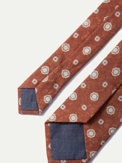 Rusty Fancy Tie - Made In Italy|Pini Parma Fashion