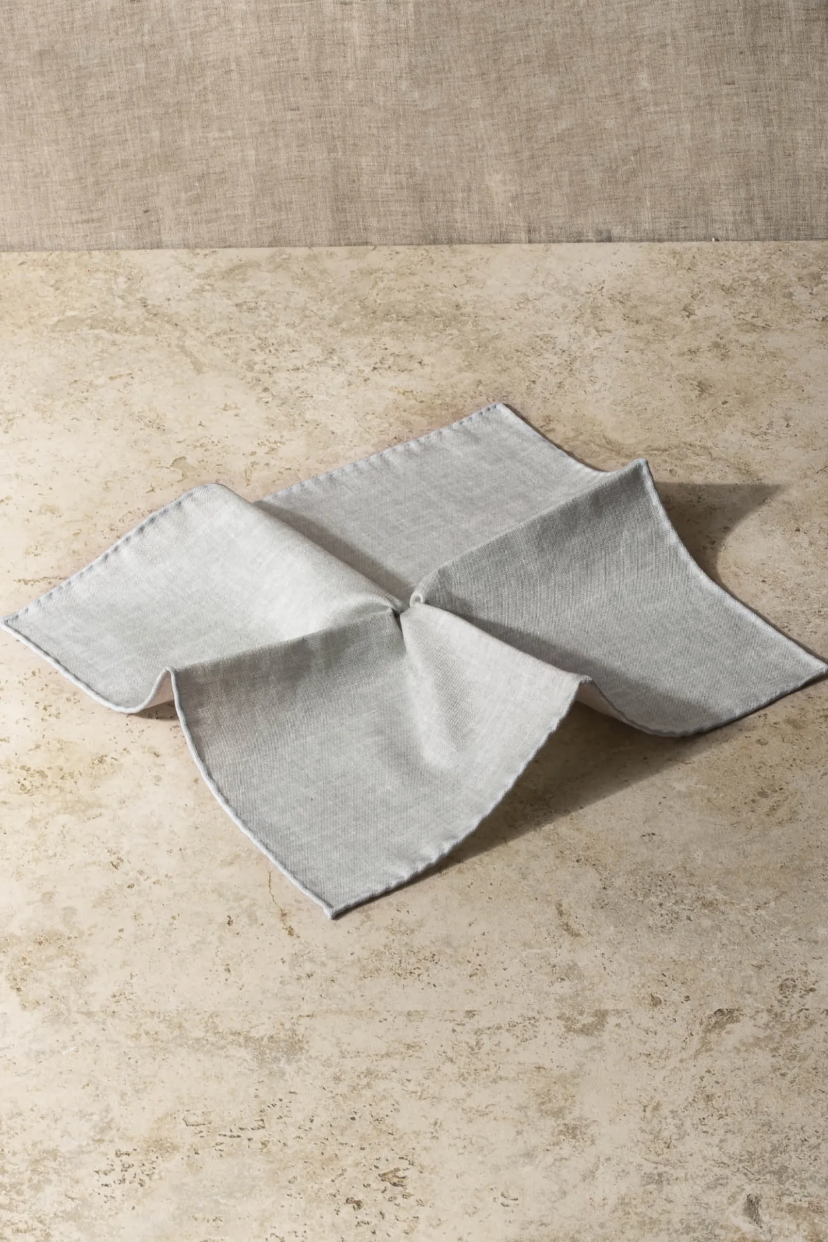 Sage Reversible Pocket Square - Made In Italy|Pini Parma Best Sale