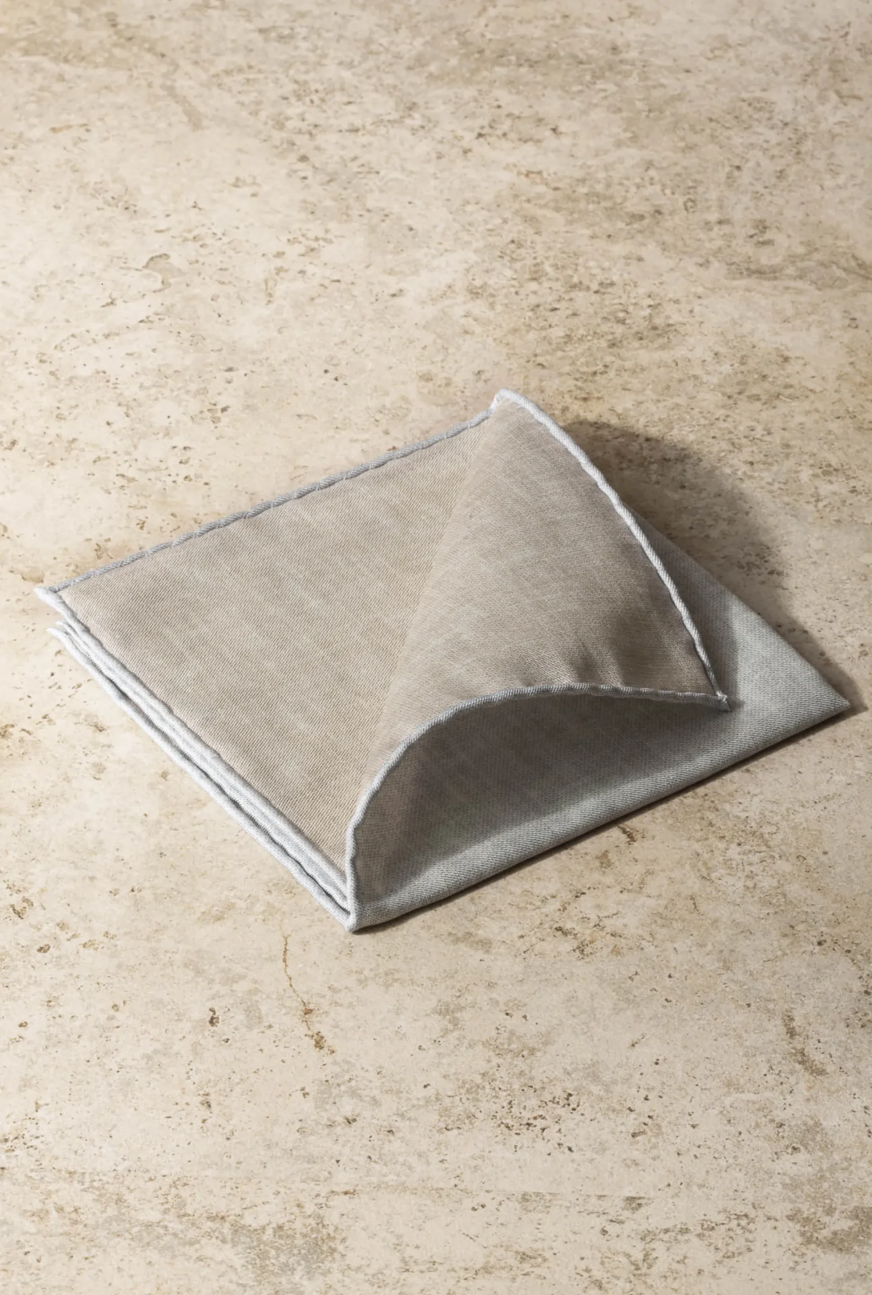 Sage Reversible Pocket Square - Made In Italy|Pini Parma Best Sale