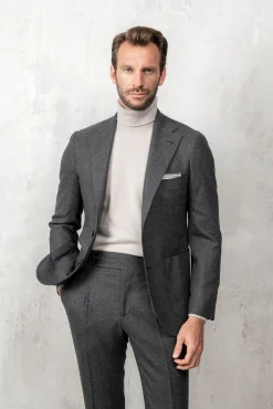 Sand Cashmere Turtleneck – Made In Italy|Pini Parma Best Sale