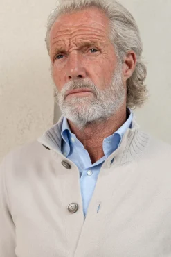 Stone Cashmere Knitted Bomber – Made In Italy|Pini Parma Hot