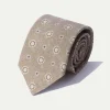 Taupe Fancy Tie - Made In Italy|Pini Parma Cheap