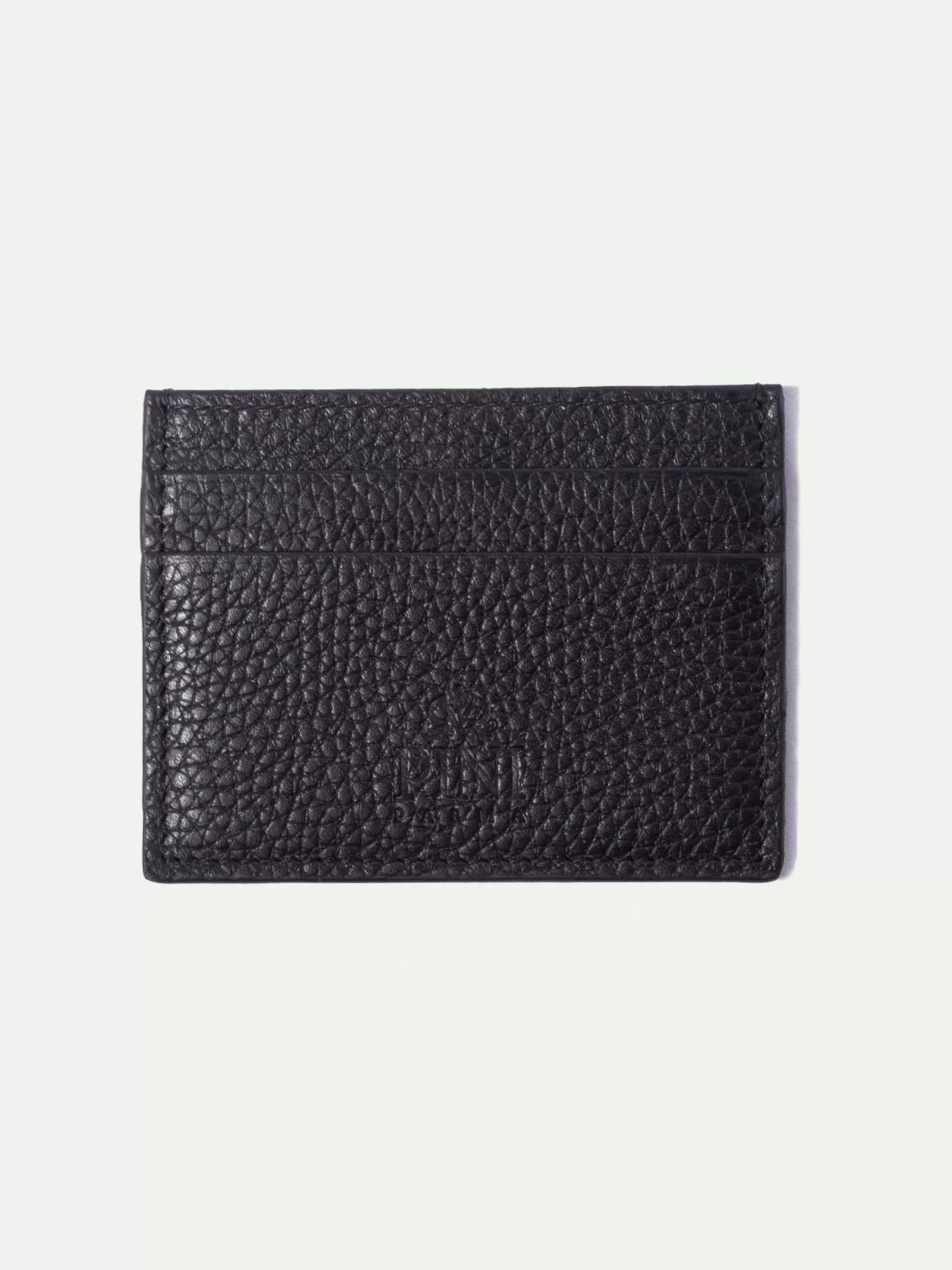 Black Leather Card Holder - Made In Italy | Pini Parma Cheap