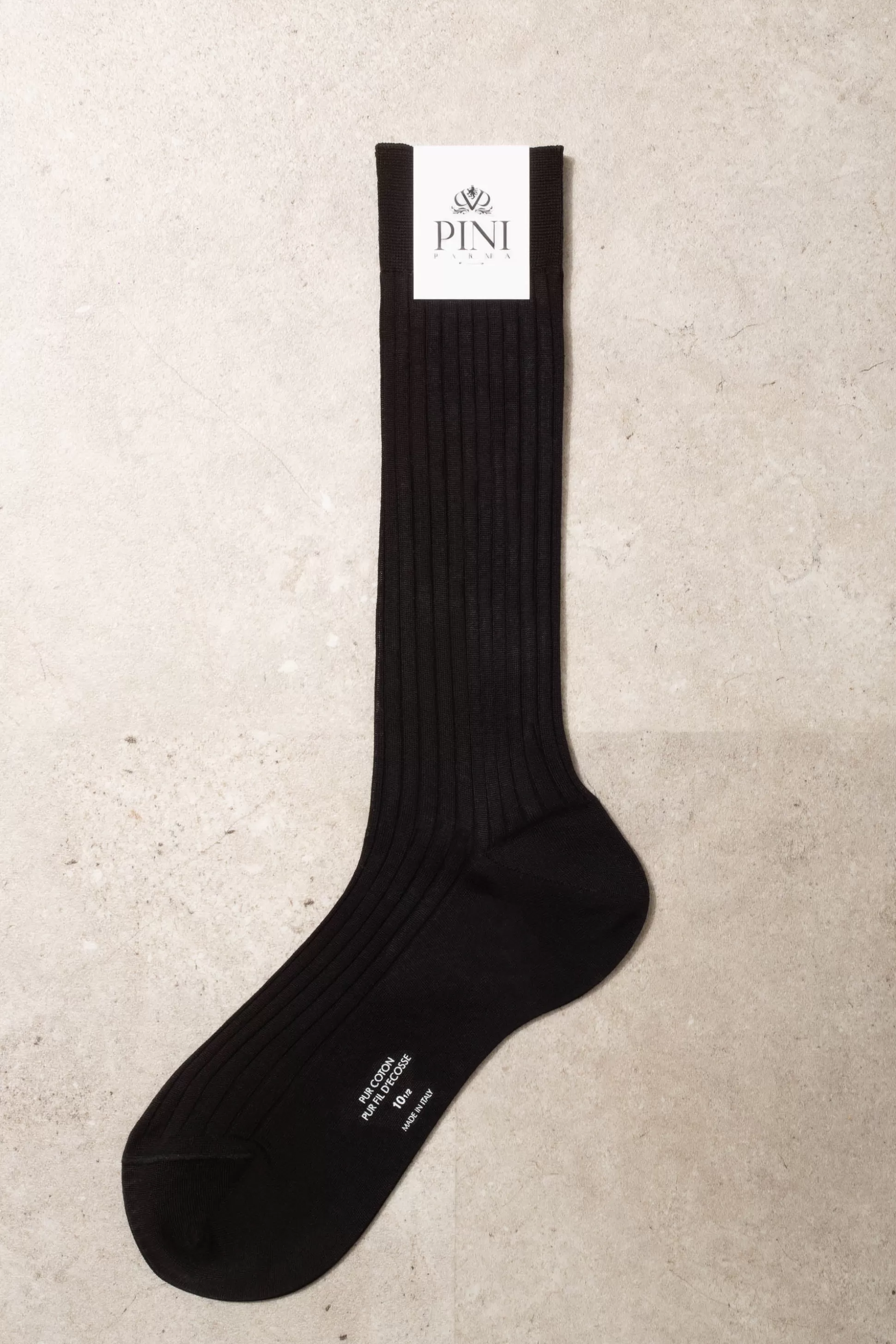 Black Short Socks - Made In Italy | Pini Parma Flash Sale