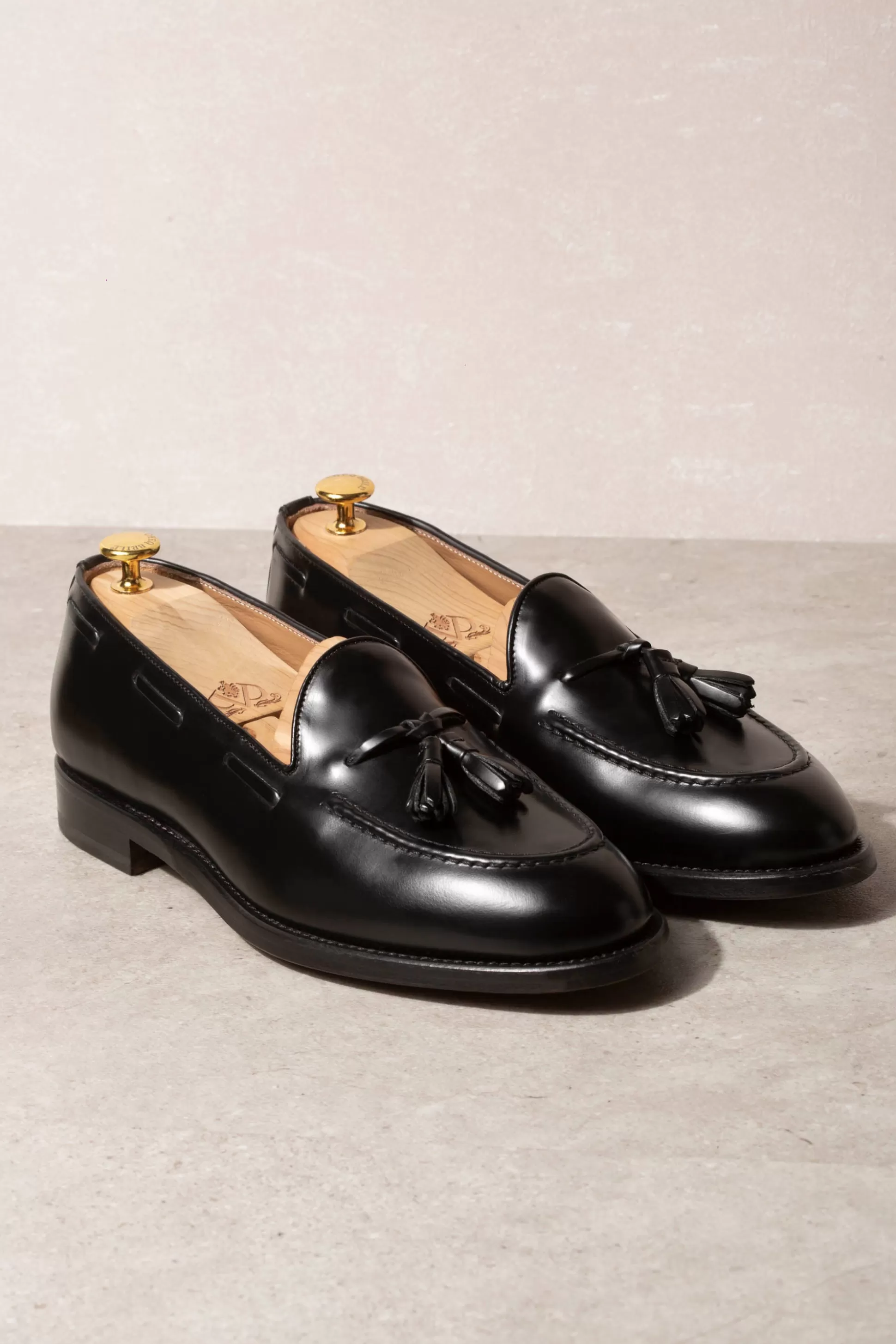 Black Tassel Loafers - Made In Italy | Pini Parma Flash Sale