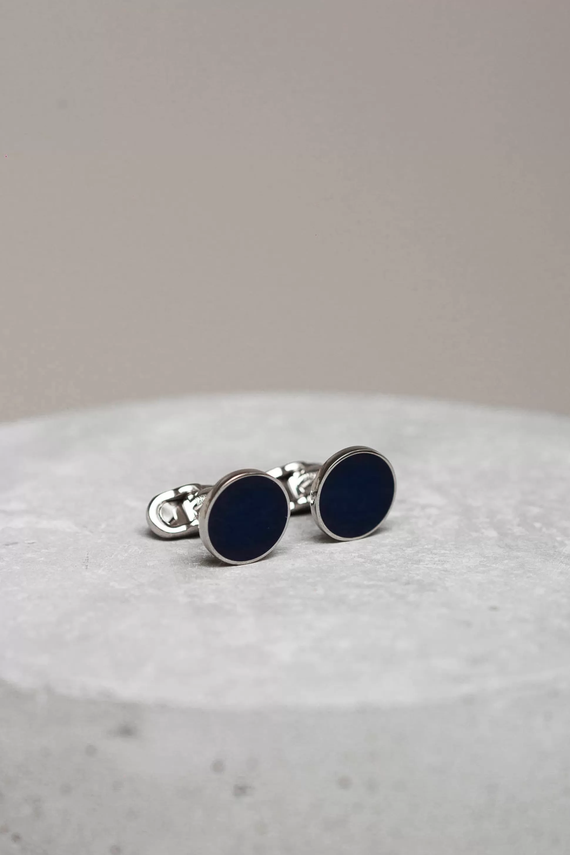 Blue Cufflinks - Made In Italy | Pini Parma Discount