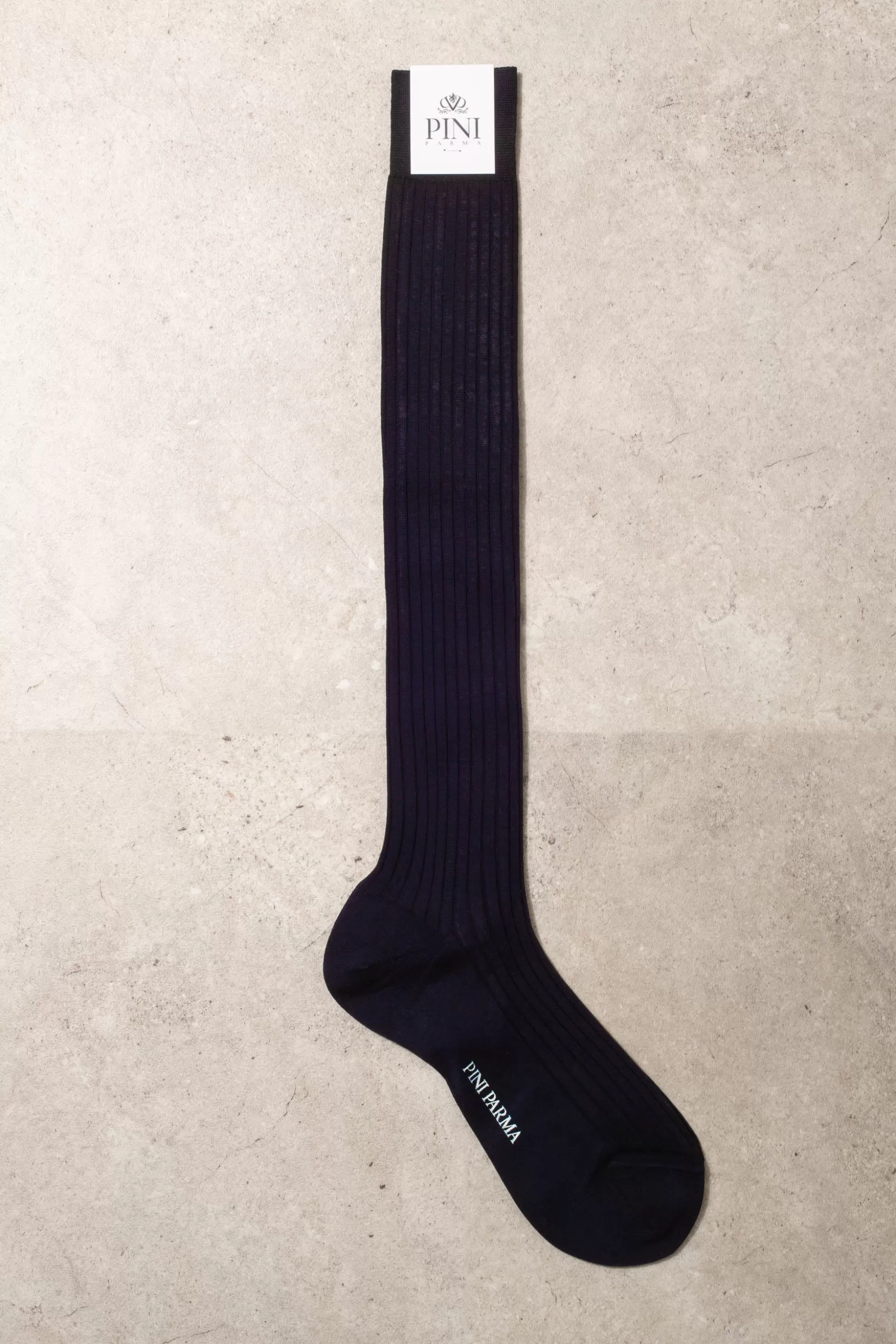 Blue Long Socks - Made In Italy | Pini Parma Clearance